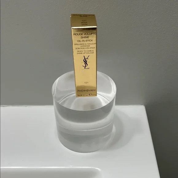 Yves Saint Laurent Gold Rouge Volupté Shine Lipstick - Picture 1 of 4